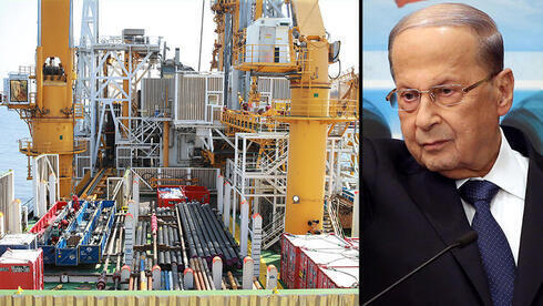 Buque de almacenamiento y producción de gas natural de Energean. Presidente de Líbano, Michel Aoun. 
