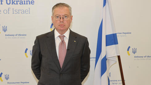 El embajador de Ucrania en Israel, Yevgen Korniychuck, en una rueda de prensa este martes. (Yariv Katz) El embajador de Ucrania en Israel, Yevgen Korniychuck, en una rueda de prensa este martes.