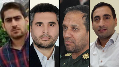 Funcionarios iraníes asesinados: Siad Khodai, Dr. Kamran Malapur, Mansour Rasooli, Dr. Ayub Antzari, Hassan. 