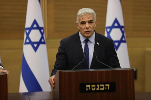 Lapid será primer ministro de Israel cuando el gobierno se disuelva formalmente. (Alex Kolomviski) Lapid