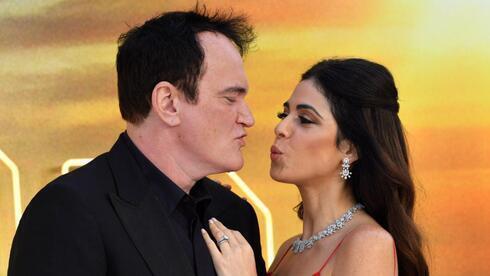 Daniella Pick y Quentin Tarantino. 