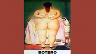 Una pintura del artista colombiano Fernando Botero. 