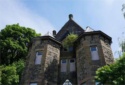 La sinagoga de Merthyr Tydfil, inaugurada en 1877, está en desuso desde 2006. 