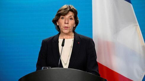 La ministra de Relaciones Exteriores de Francia, Catherine Colonna. 
