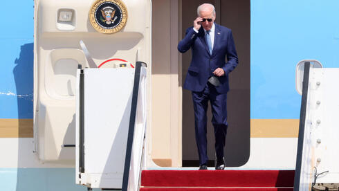 Llegada del presidente de EE.UU., Joe Biden, a Israel la semana pasada. 