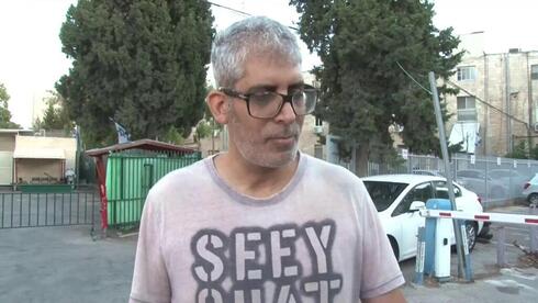 Meshi Ben Ami, el fotógrafo de Ynet que neutralizó a un terrorista en Jerusalem. (Alex Gamburg) Meshi Ben Ami