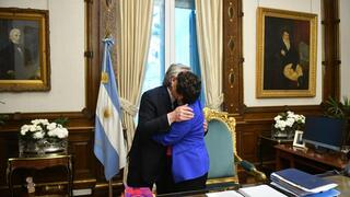 La embajadora de Israel se despide de la Argentina. 