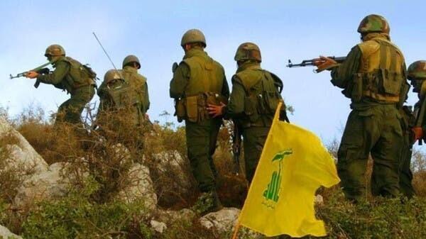 Militantes de Hezbollah respaldados por Irán en Siria.