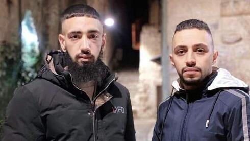 Los dos palestinos muertos en enfrentamientos con las FDI. 