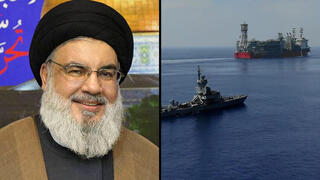 El líder de Hezbolá amenazó nuevamente con atacar la plataforma marítima de gas. 