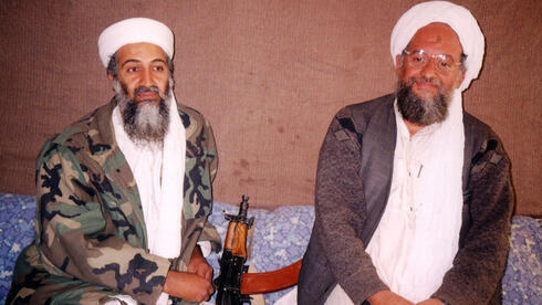 Osama bin Laden y Ayman Al-Zawahiri.