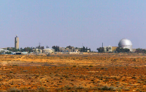 Planta nuclear de Israel en Dimona. 