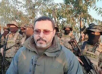 Comandante de la Yihad Islámica asesinado, Khaled Mansour. 