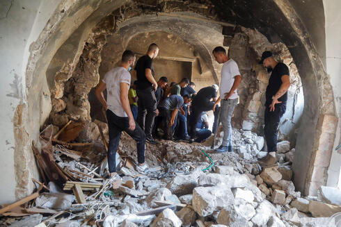 Casa destruida después del asedio de las FDI que mató a Ibrahim al-Nablusi el martes. 