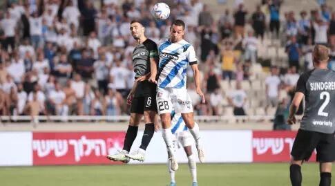 Maccabi Haifa perdió en Chipre, pero ganó la serie y avanzó a los playoffs de la Champions League. (Omri Shtein) Maccabi Haifa Champions