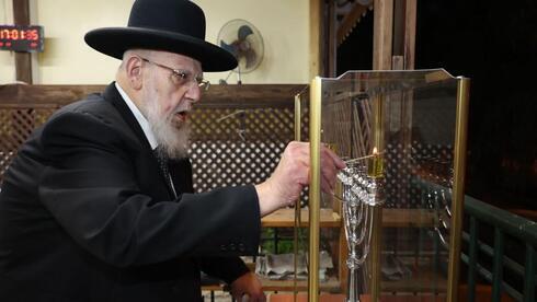 El rabino Shalom Cohen, líder religioso del partido Shas, muere a los 91 años. (Shai Yerushalmi) El rabino Shalom Cohen, líder religioso del partido Shas, muere a los 91 años.