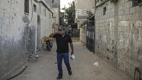 El trabajador palestino Ibrahim Slaieh 