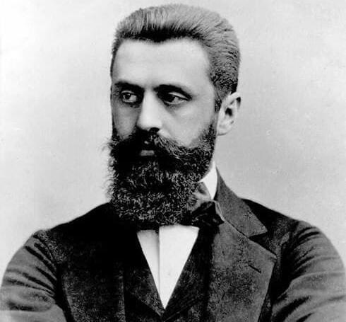 Theodor (Binyamin Ze'ev) Herzl, el padre del sionismo. (Archivos del sionismo, Organización Sionista Mundial) Theodor (Binyamin Ze'ev) Herzl