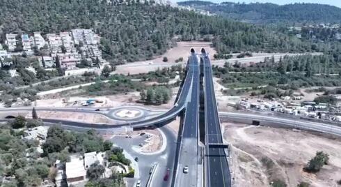 La nueva carretera a Jerusalem. 