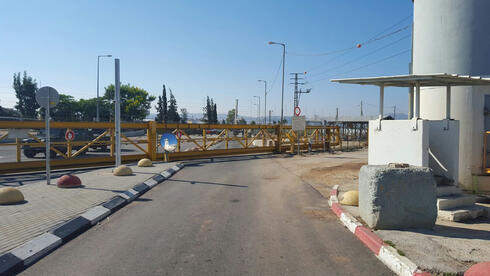 El cruce fronterizo de Jalame, en Cisjordania. 