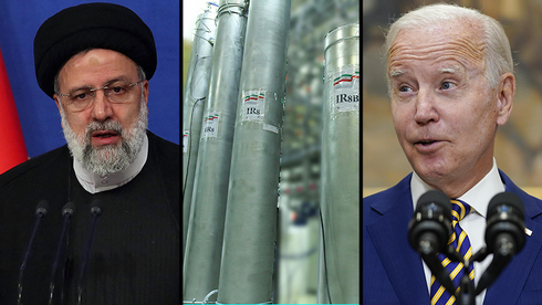 El presidente iraní, Ebrahim Raisi, y el presidente estadounidense, Joe Biden
