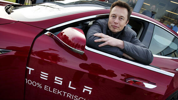 El propietario de Tesla, Elon Musk. 