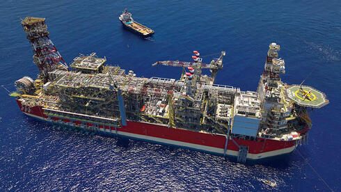 La plataforma de gas natural Karish. 