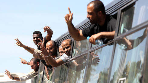 Prisioneros palestinos liberados durante el acuerdo por la liberación de Shalit