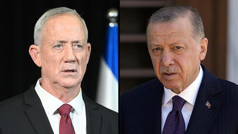 Gantz se reunirá con Erdogan en Turquía. 