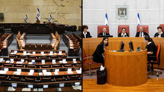 Conversaciones en la Knesset.