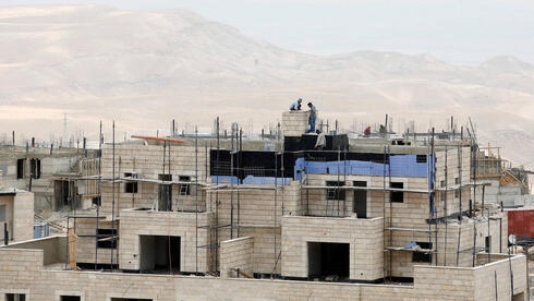 Construcción israelí en Cisjordania.