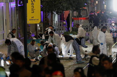 Secuelas del atentado en Estambul el domingo. 