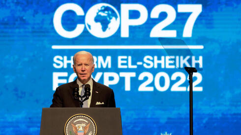 Joe Biden en la Conferencia de las Naciones Unidas sobre el Cambio Climático de 2022 - COP27. (Reuters) Joe Biden en la Conferencia de las Naciones Unidas sobre el Cambio Climático de 2022 - COP27.