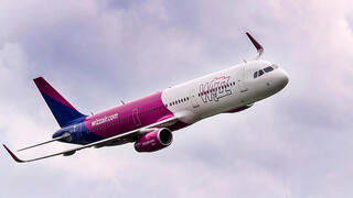 Avión de Wizzair. 