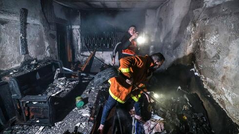 Consecuencias del mortífero incendio de Gaza.