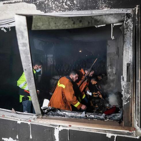 Consecuencias del mortífero incendio de Gaza.