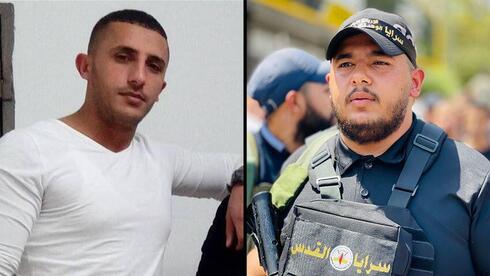 Naim Zubeidi y Mohammed Ayman Al Saadi, los dos líderes terroristas abatidos en la madrugada del jueves., 