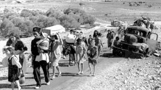 Palestinos en la Guerra de Independencia de 1948.