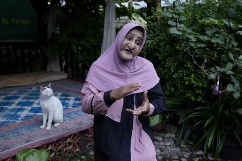 Shinta Ratri, fundadora de la escuela islámica Al Fatah para mujeres transgénero. (AP) Shinta Ratri, fundadora de la escuela islámica Al Fatah para mujeres transgénero.