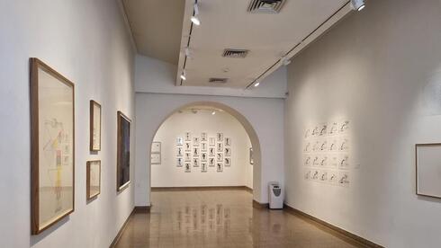 Vista de una de las muchas galerías de la Casa de los Artistas de Jerusalén (Foto: The Media Line) Vista de una de las muchas galerías de la Casa de los Artistas de Jerusalén