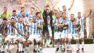 La imagen de Argentina campeón