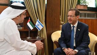 El presidente Isaac Herzog en visita de Estado a EAU.