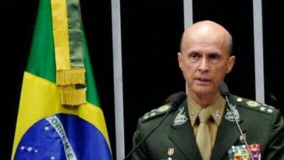 El general Gerson Menandro García de Freitas, destituido como embajador de Brasil en Israel. 