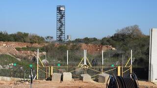 Torre de vigilancia de Hezbollah en la frontera de Israel y Líbano. 