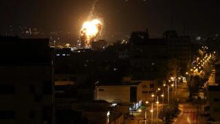 Ataque en represalia por parte de las FDI en Gaza.