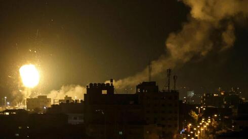 Ataque en represalia por parte de las FDI en Gaza.