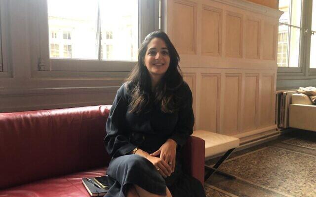 Anne-Sophie Sebban-Bécache, directora del AJC de París.