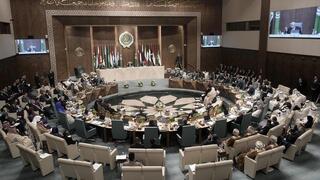 Reunión de la Liga Árabe en El Cairo. 