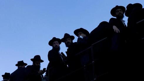 Judíos ultraortodoxos en Nueva York. 