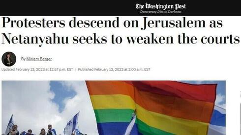 Reportaje de protesta en 'The Washington Post'.